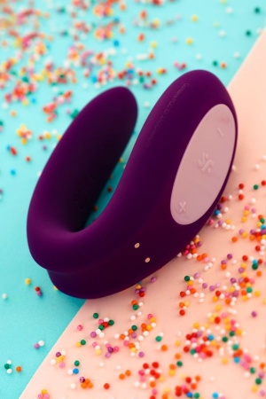 Satisfyer Double Joy (управление со смартфона) - парный вибратор